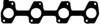 CORTECO 460104P Gasket, exhaust manifold